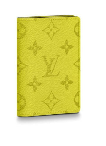 Louis Vuitton Taiga Yellow Monogram Wallet