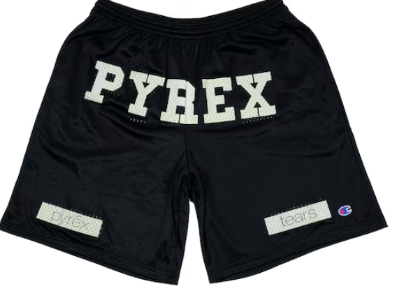 Denim Tears Pyrex Tears Shorts Black
