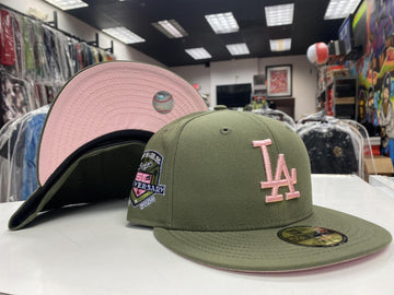 New Era x LA Dodgers 50th Season Anniversary Patch-Pink UV