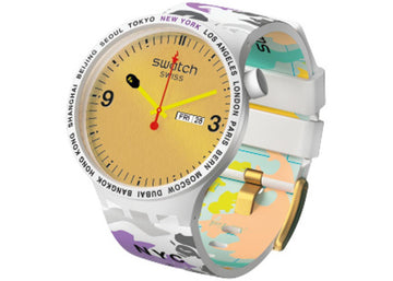 Swatch x Bape Big Bold NYC Edition