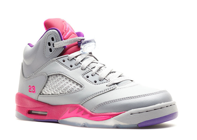 Jordan 5 Retro Cement Grey Pink (GS)
