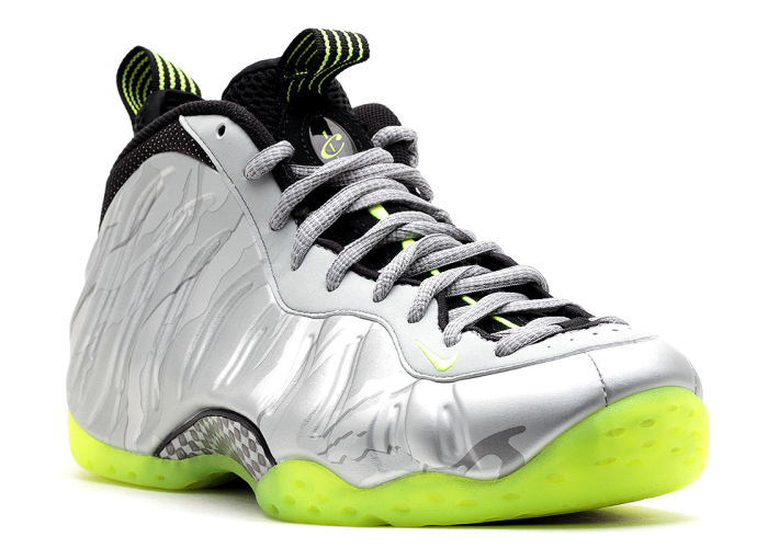 Nike Air Foamposite One Silver Volt Camo