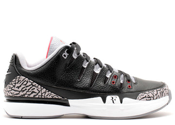 Nike Zoom Vapor AJ3 Black Cement