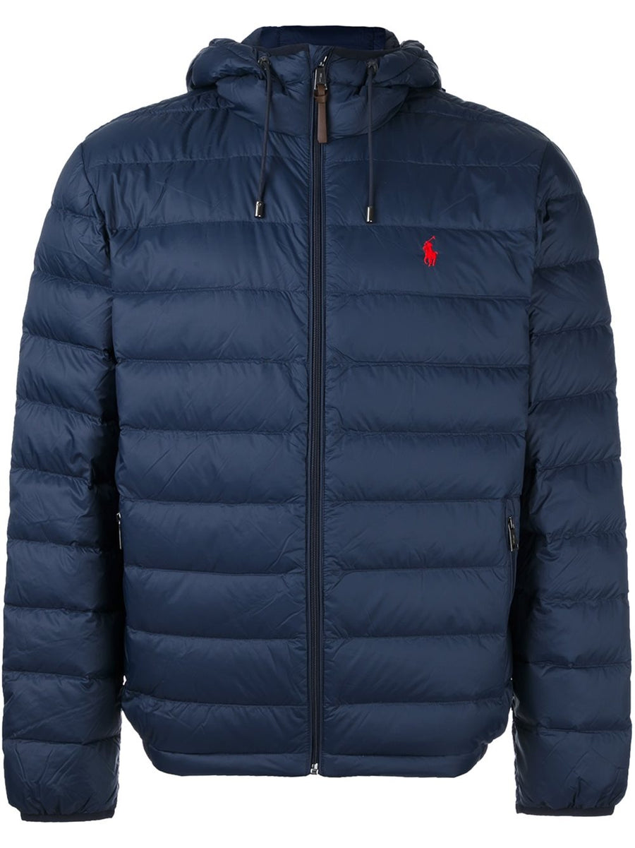 Polo Ralph Lauren Hooded Down Jacket Navy